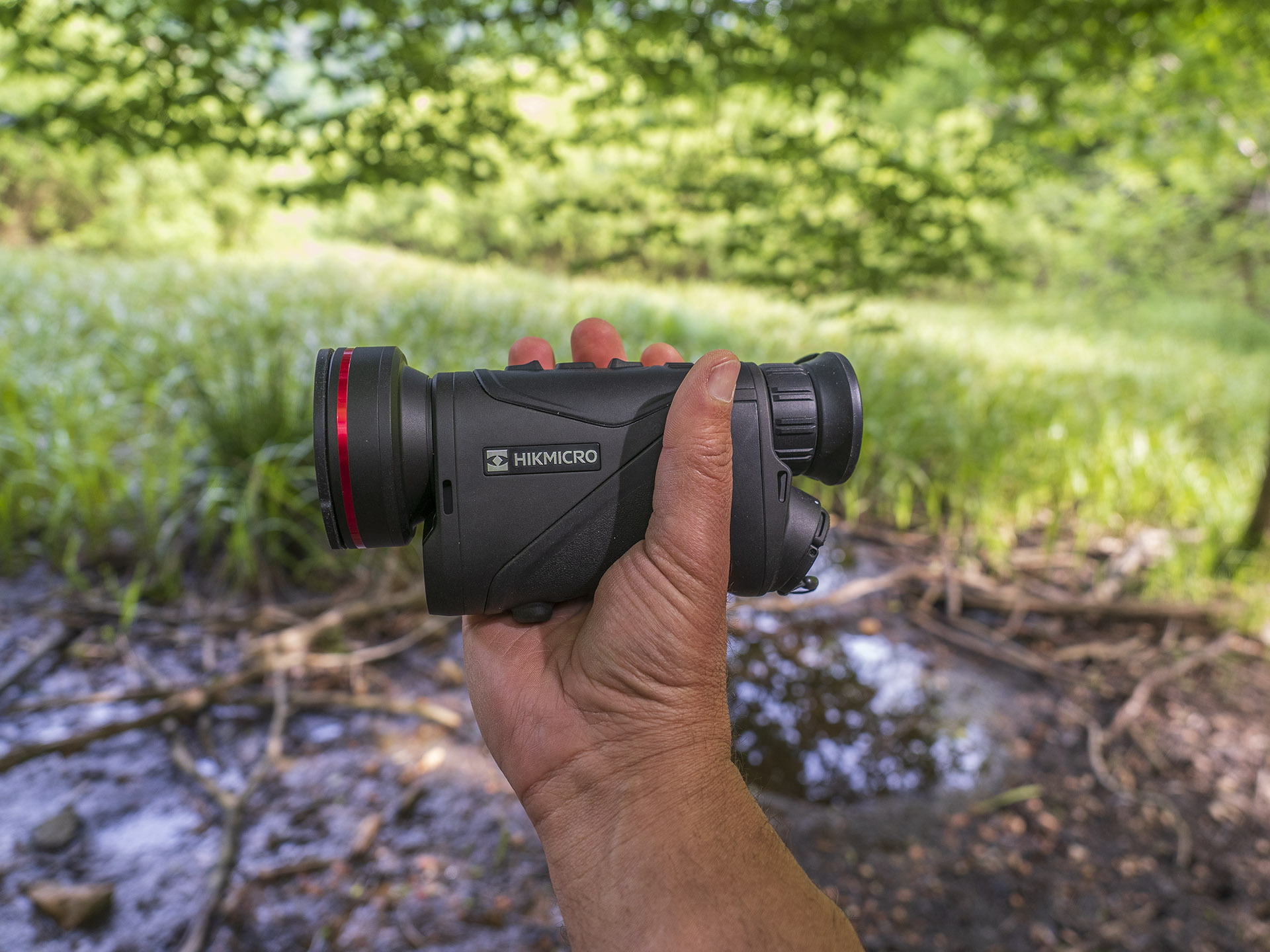 Test sul campo del monocolo termico Hikmicro Condor CQ50L 2.0 a cura di Piergiovanni Salimbeni